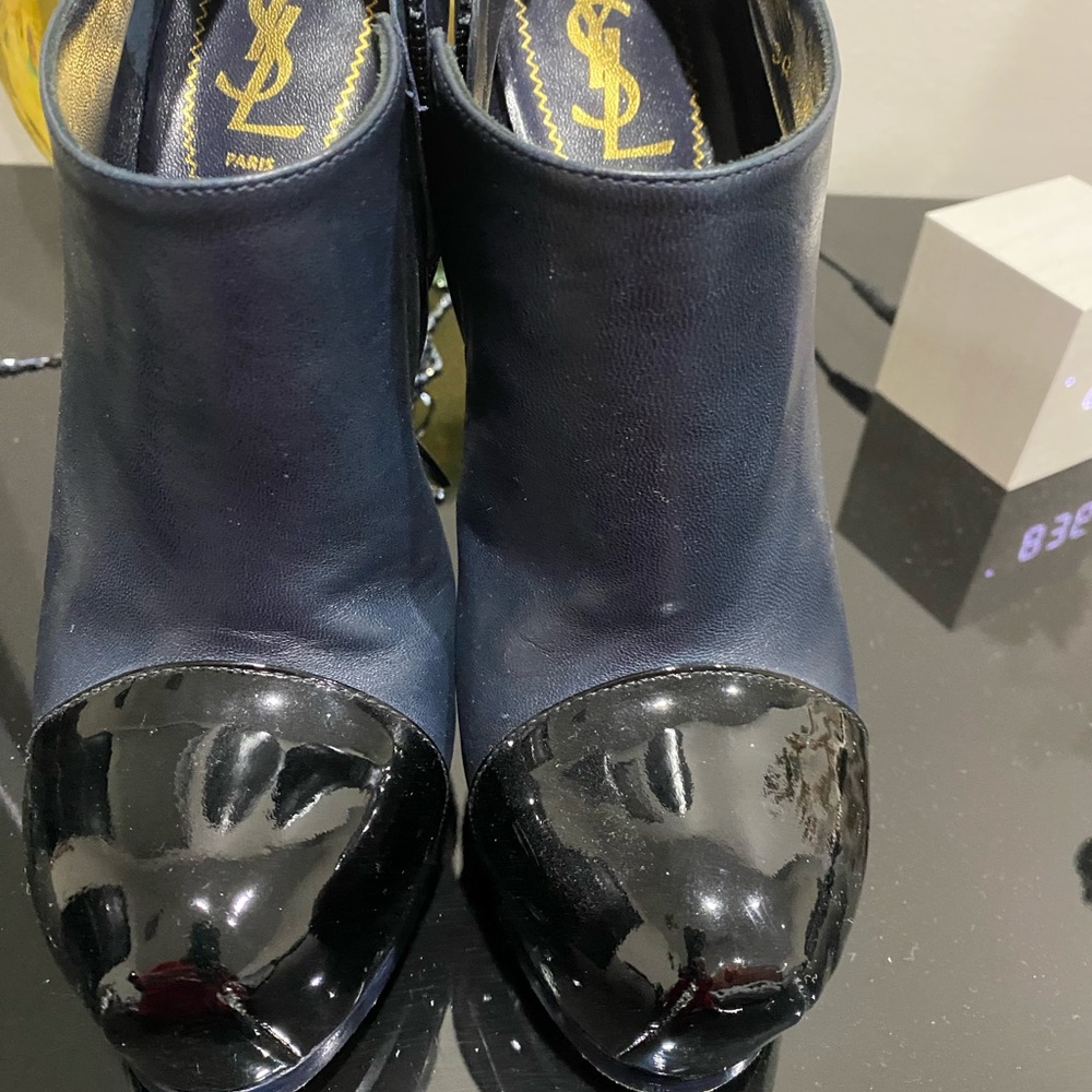 YSL Tribute booties